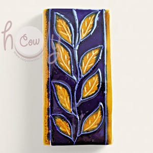 Decorative Hand Painted Traditional Portuguese Ceramic Relief Tiles, FREE SHIPPING