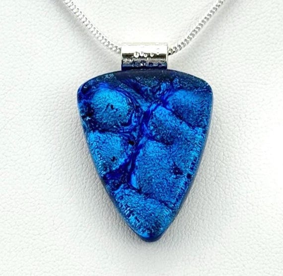 Dichroic Fused Glass Pendant