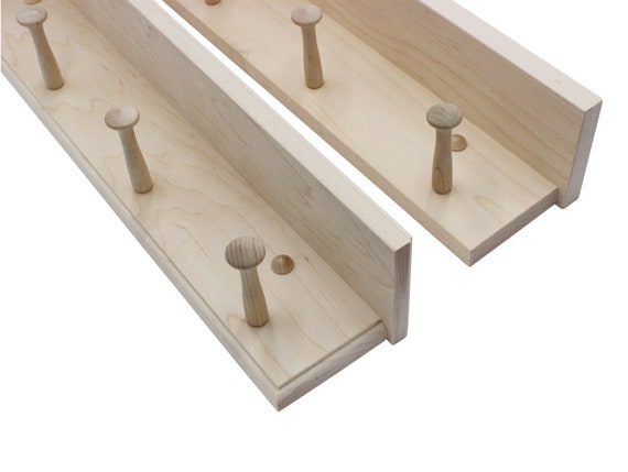 Shaker Pegs - Maple and Cherry