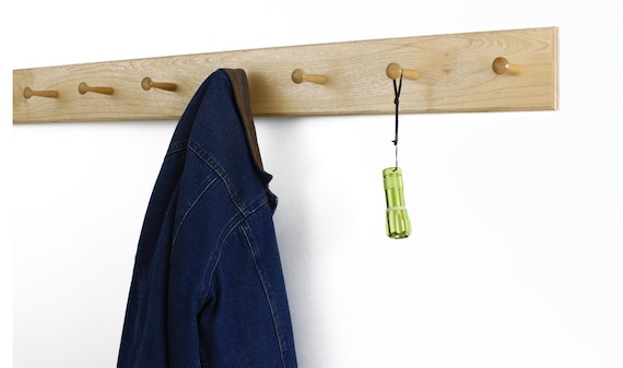  42 Unfinished Shaker Peg Rack With Shelf : Handmade Products
