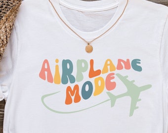 Airplane Mode T-Shirt | Retro Travel Shirt