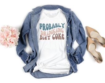 Retro Diet Coke T-Shirt | Funny Unisex Tee