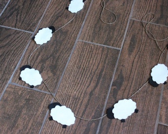 Counting Sheep Felt Garland