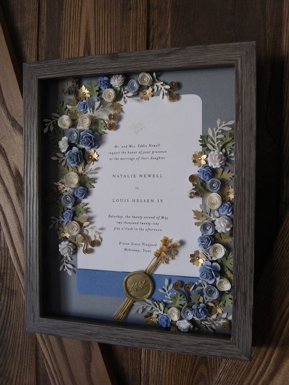 Dusty Blue Wedding Gifts & Keepsakes