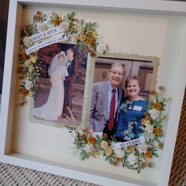 50th Wedding Anniversay  Photo Keepsake