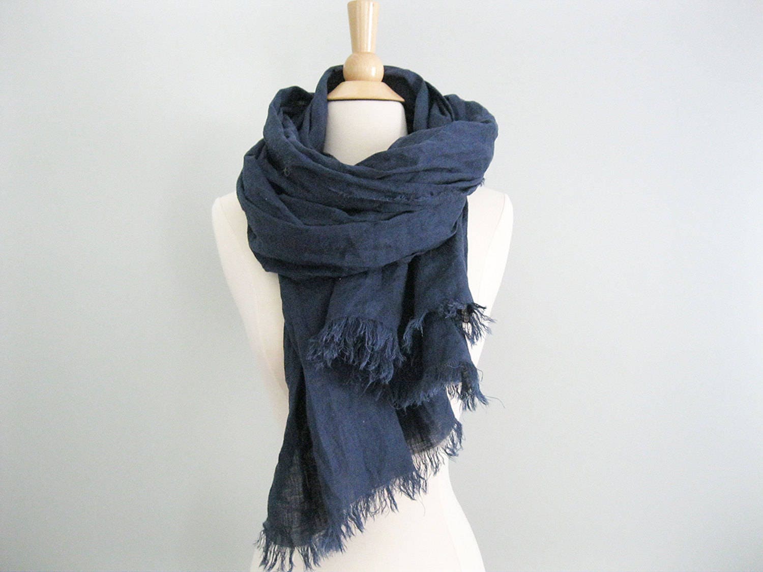 linen scarf wrap