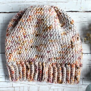 Merino Wool Hat, Crocheted Slouchy Hat, Wool Hat Women, Slouchy Beanie Women, Knitted Hat, Knit Hat Women