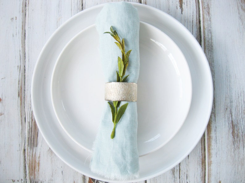 Linen Dinner Napkins Rustic Linen Napkins Farmhouse Chic Etsy