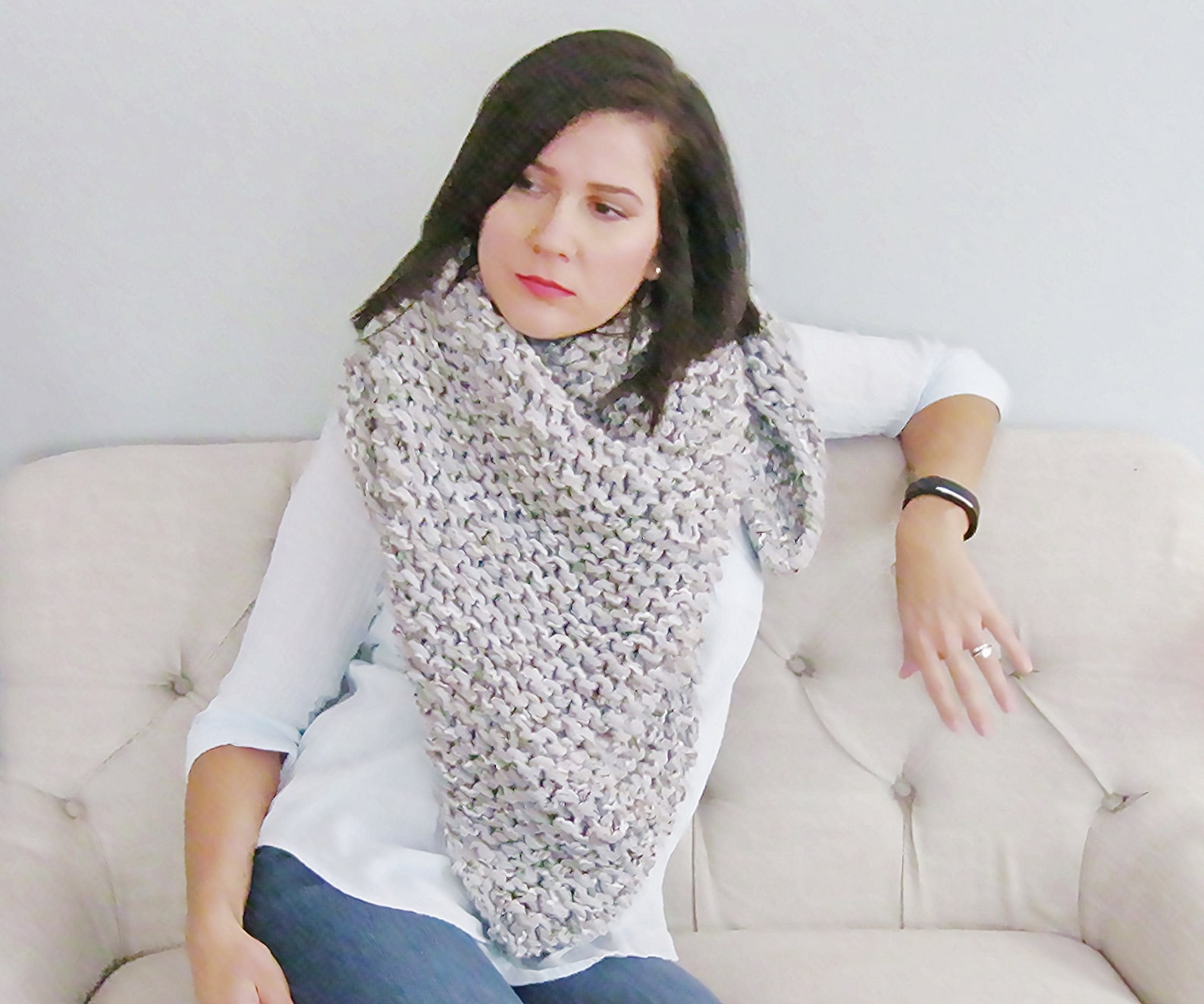 wool knitted shawls
