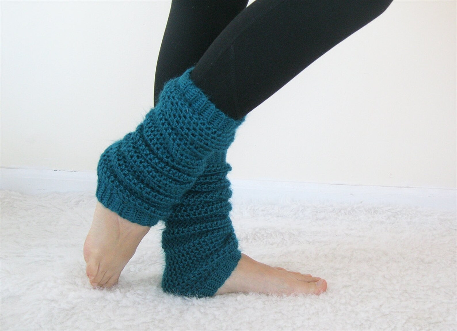 Yoga Leg Warmers Women 80s Leg Warmers Crochet Leggings Etsy