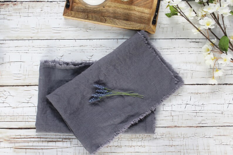 Farmhouse Bathroom Towel Rustic Hand Towel Washed Linen Hand Etsy