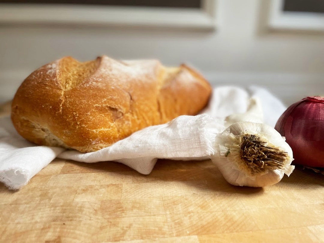 Bread Cloth, Bread Basket Towel, Washed Linen Towel, Bread Tea Towel