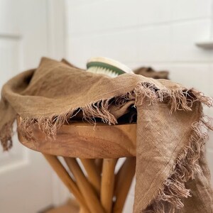 Natural Linen Bath Towel, Large Beach Towel, Linen Towel Bath Sheet, Pool Towel Rustic Linen Towel, Eco Friendly Towel, Sauna Towel Ginger