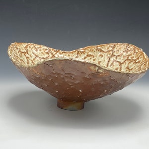 Large Wood Fired Torn Edge Bowl