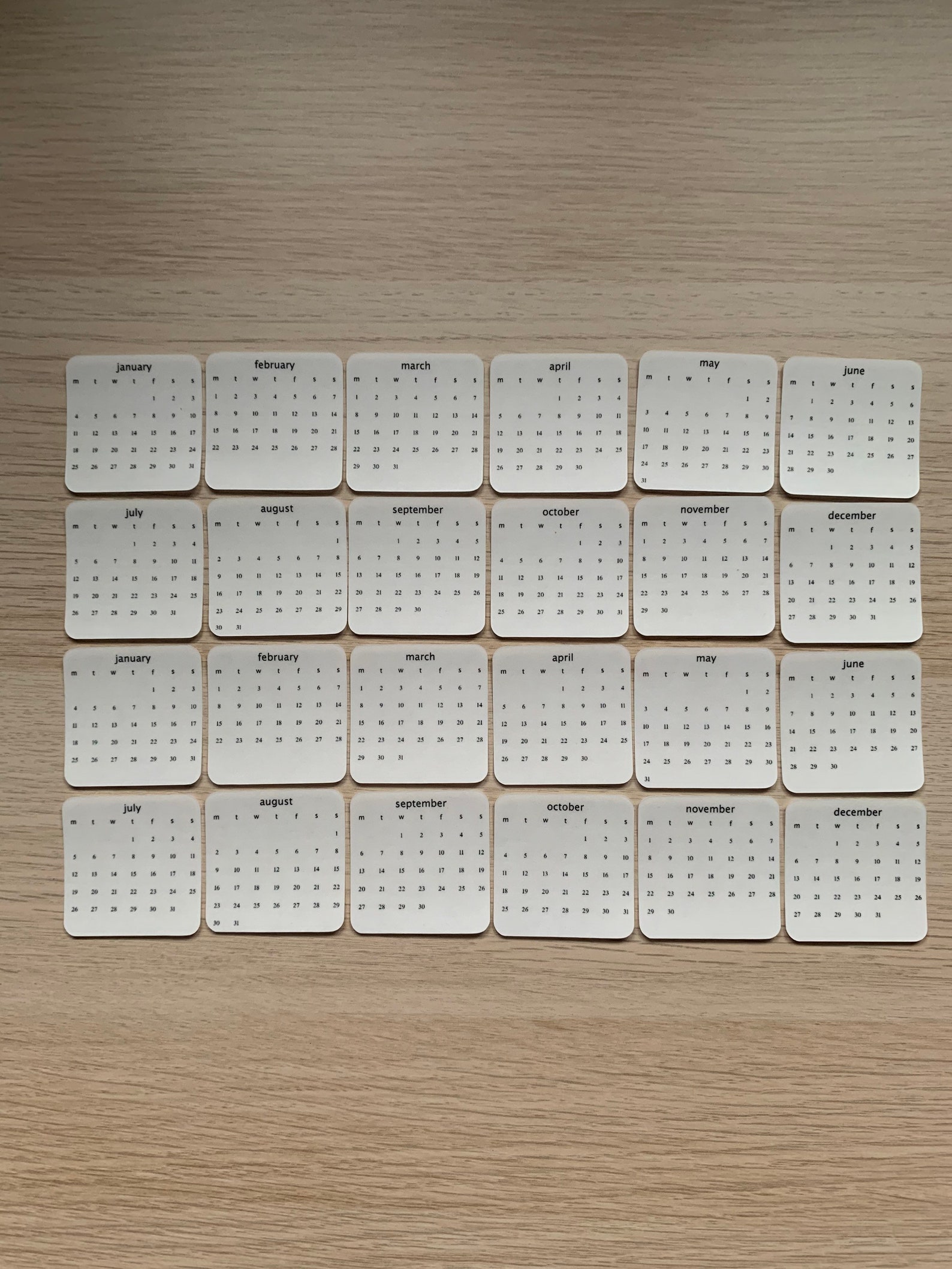 2023 Calendars Bullet Journal Calendar Planner Calendars - Etsy UK