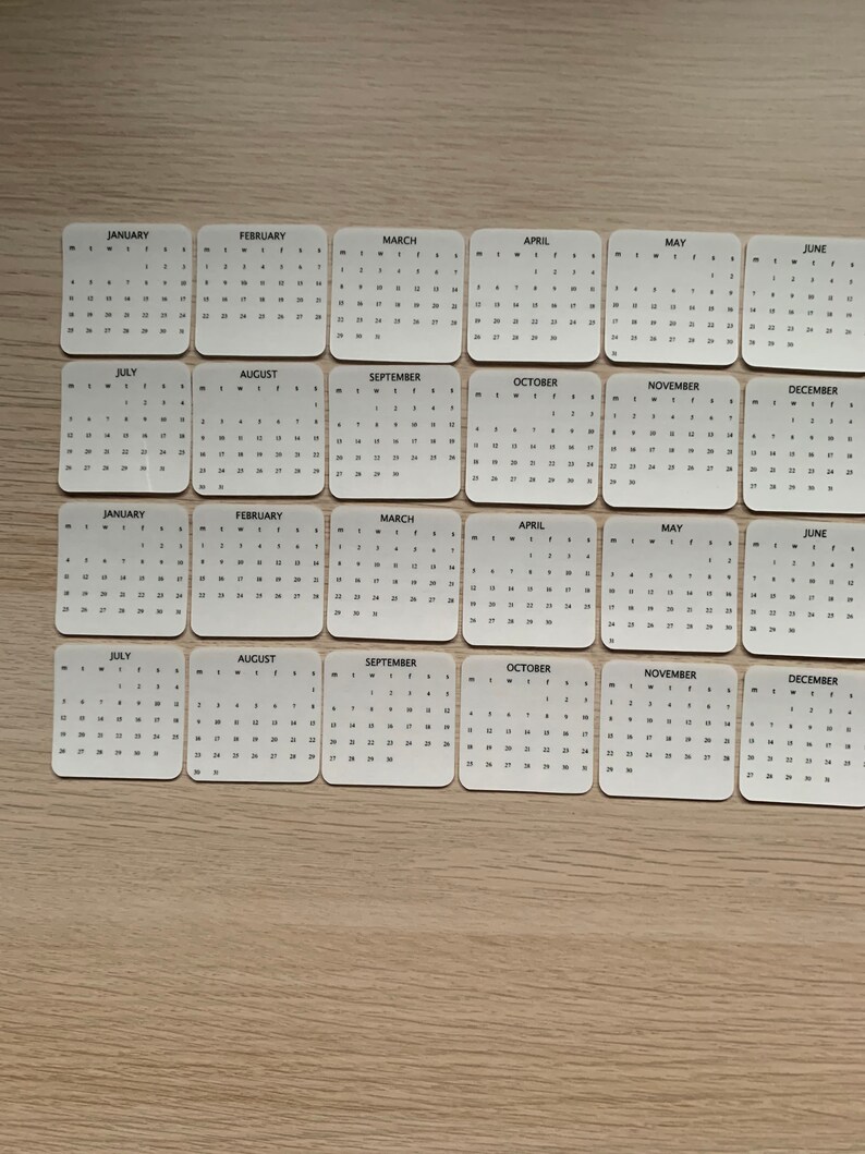 2023 Calendars Bullet Journal Calendar Planner Calendars - Etsy UK