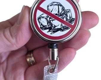 Anti-ICE Badge Reel – Civil Rights Retractable ID Holder