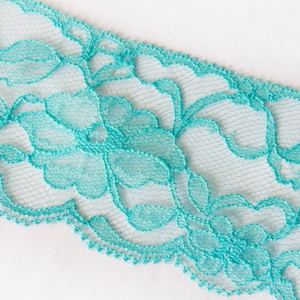 Aqua Spitzenborte 2,5 Zoll 3 m, Aqua Hochzeit Spitze, Hochzeit Spitze, Hochzeit Hochzeit, DIY Hochzeitszubehör, DIY Bauchbänder, Spitzenband