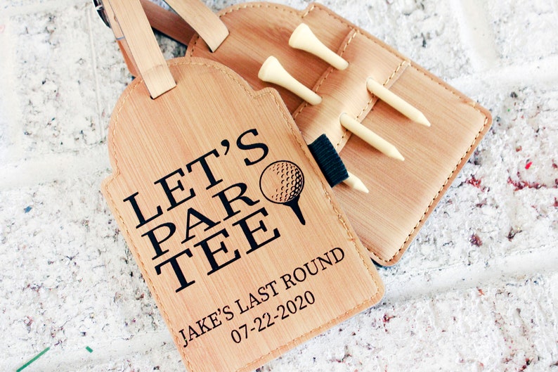 Golf Tee Gifts Bachelor Party Golf Party Custom Golf Bag Etsy