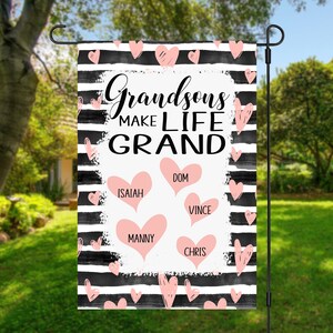 Mother&#39;s day flag, Grandma flags, Grandparent flag, valentine&#39;s flags, flag with heart, Mother&#39;s day flag, Grandma Gifts 2024