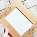 Handwriting Gift Frame Engraved Handwriting Handwritten - Etsy
