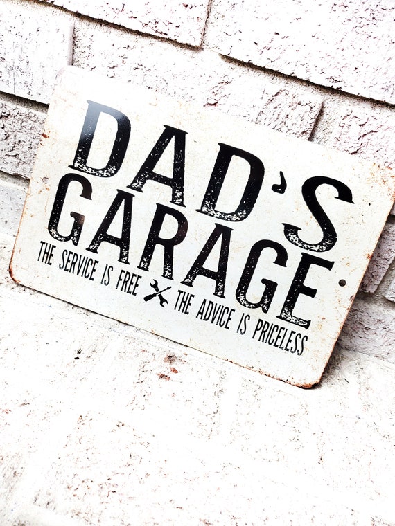 Tool Signs / Tool Rules / Garage Signs for Men / Garage Signs for him /  Gifts for Dad / Gifts for him / Metal Signs / Outdoor Signs / Tools