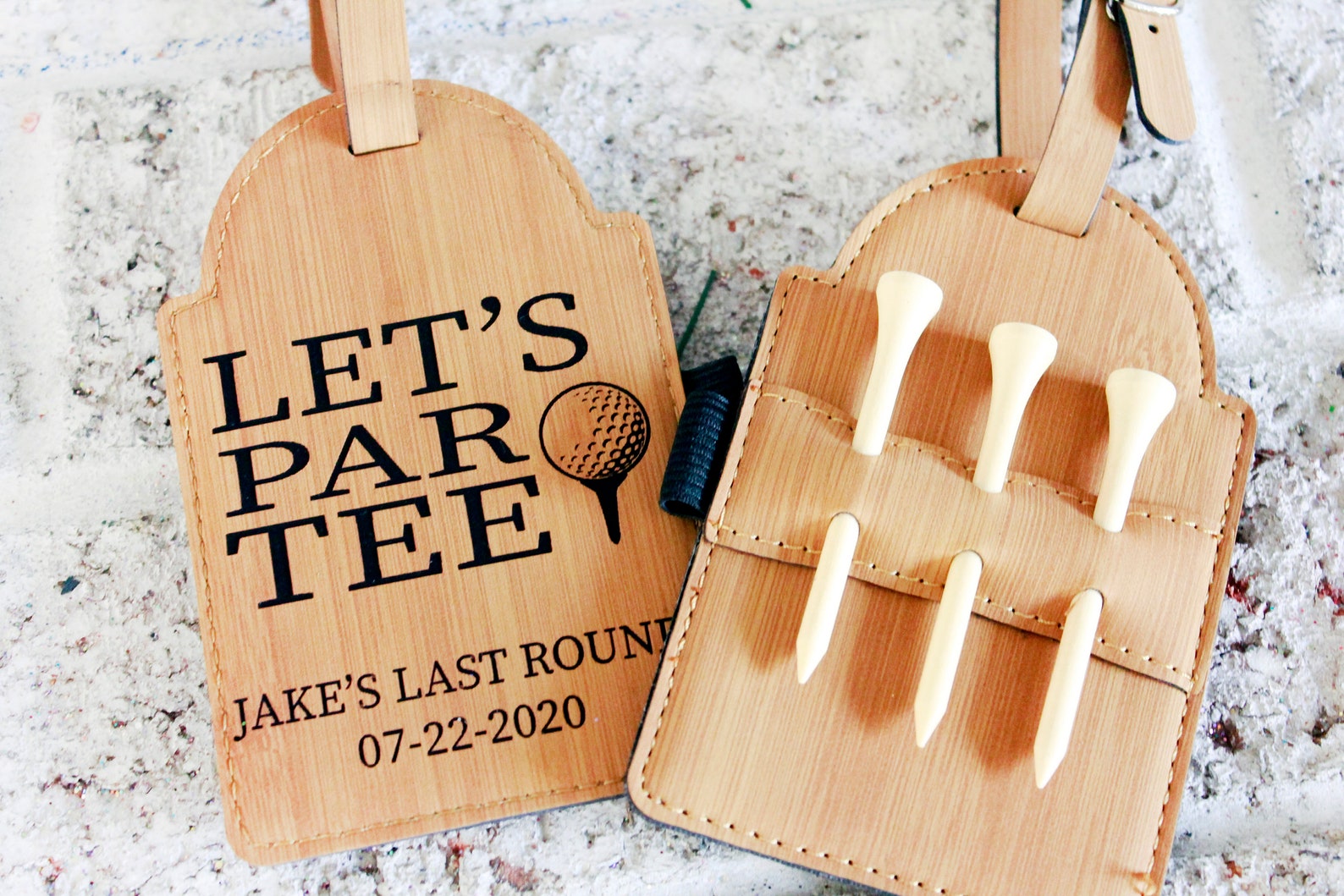 Set of 10 Golf Tee Gift Bachelor Party Golf Party Golf Bag Etsy