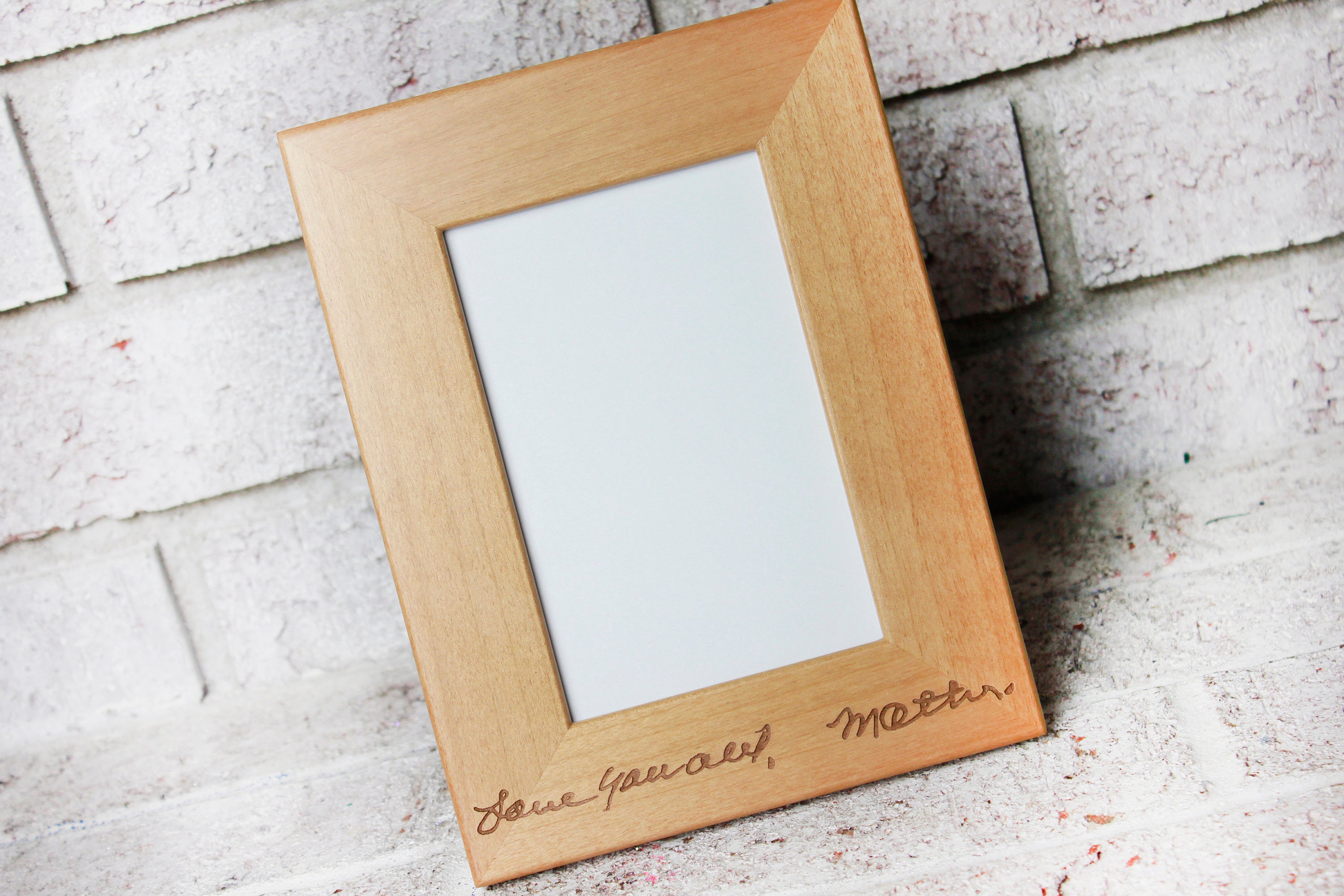 Custom Laser Engraved Handwriting Frame, Memorial Gift - Etsy