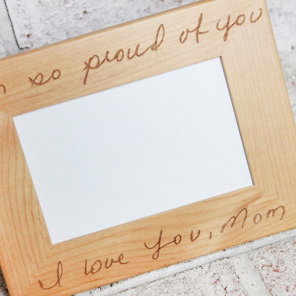 Memorial Handwriting Photo Frame Etsy