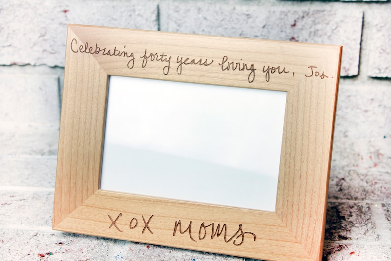 Personalized Handwriting Frames Custom Handwritten Gifts Etsy