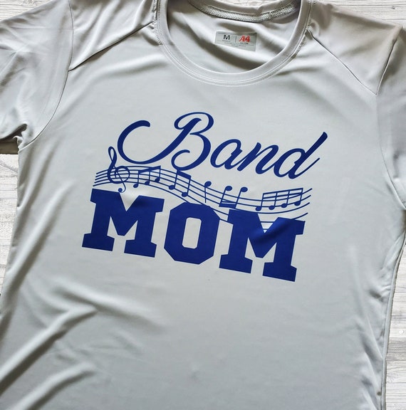 Dames fit Band mom shirt Spirit dragen band shirt high school band top performance wear band moeder vochtafvoerende marching band tshirt Etsy Nederland
