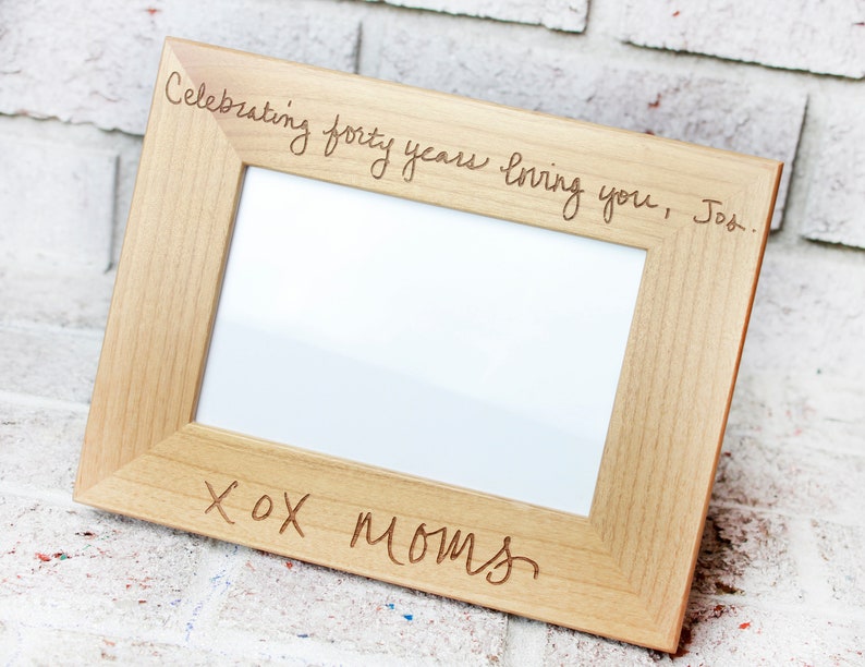 Personalized Handwriting Frames Custom Handwritten Gifts Etsy