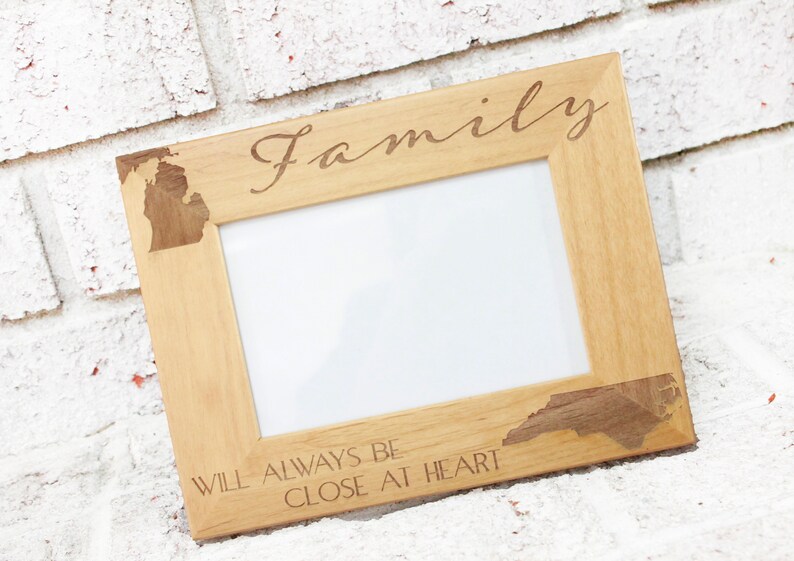 Across the Distance Family Frame 4x6 Picture Frame Long - Etsy
