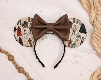Distressed Vintage Star Wars Mickey ears, the force Ears, Luke Skywalker ears, star wars gift,May the Fourth Ears,Galaxys Edge, Vader ears