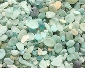 Seaham sea glass 200 grams seaglass lot bulk random selection natural jewellery arts crafts aqua beach clear ocean surf