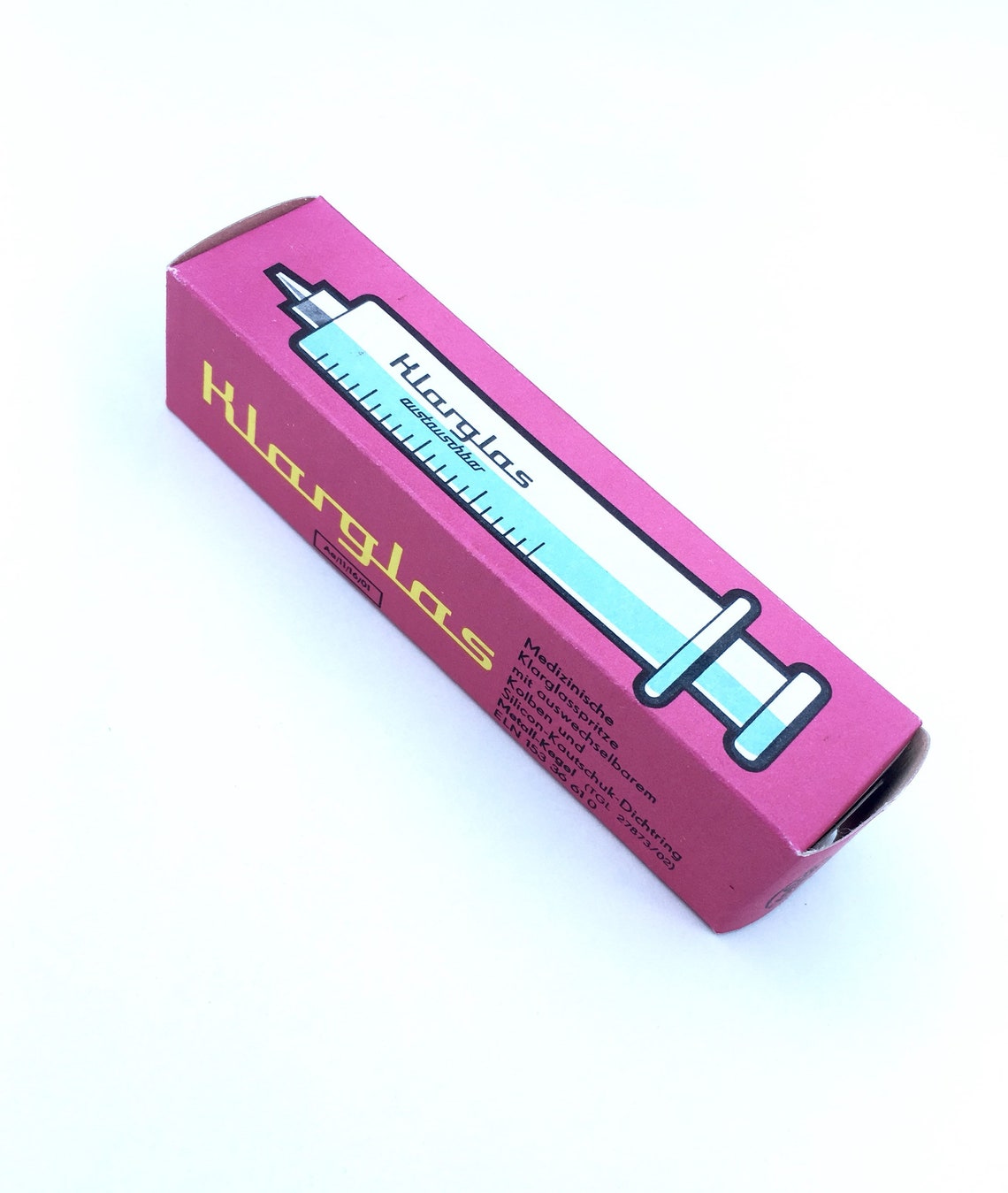 Antique Glass Syringe 20cm3 Cc Interchangeable Klarglas Etsy