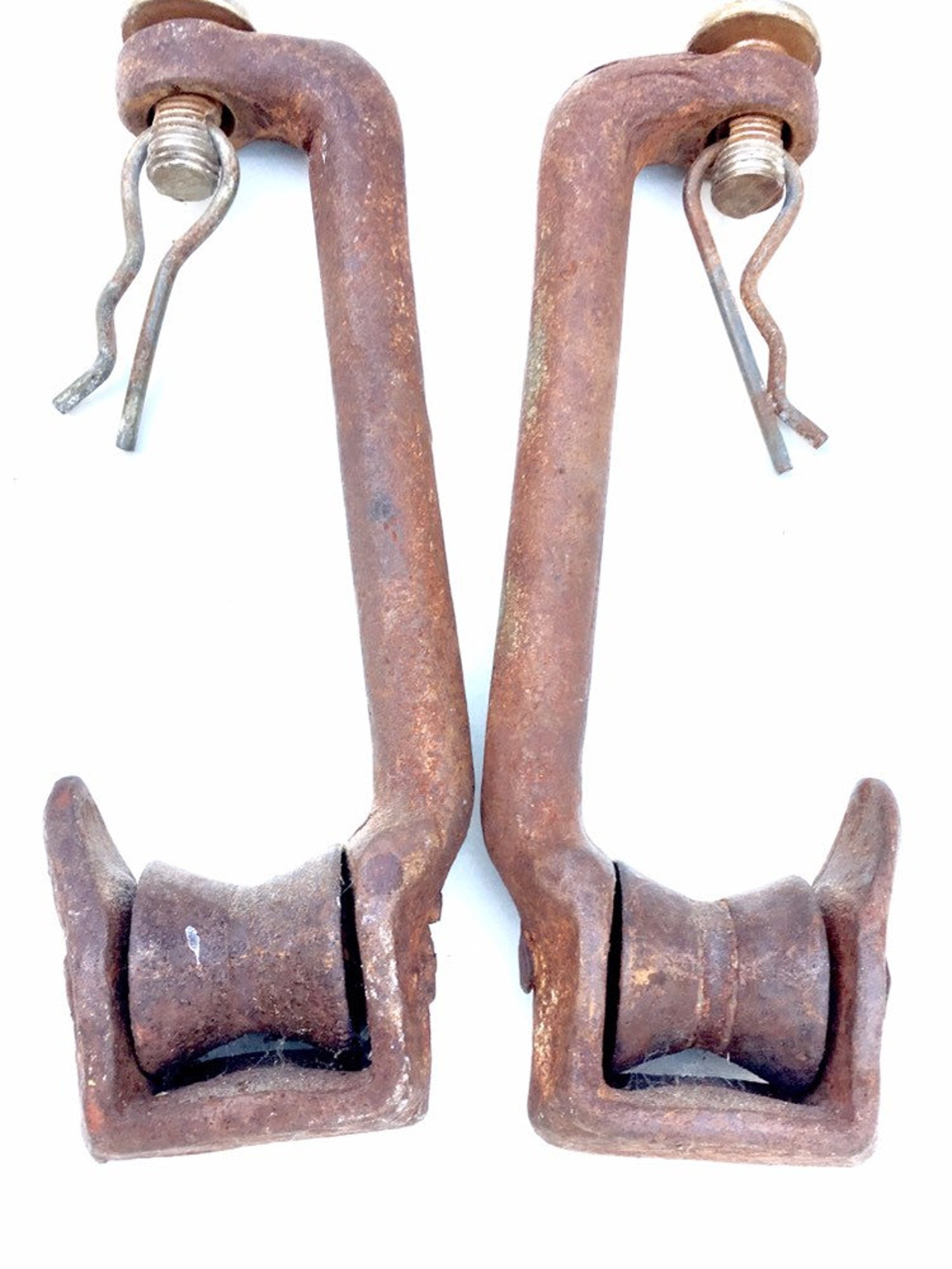Vintage Butchers Hooks Swivel Rustic Carvery Meat Carcass Etsy