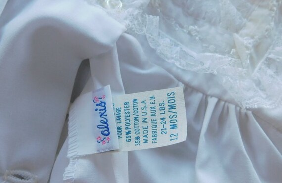Vintage~NEW~"ALEXIS" Baby Girl BAPTISM Dress/Gown… - image 9