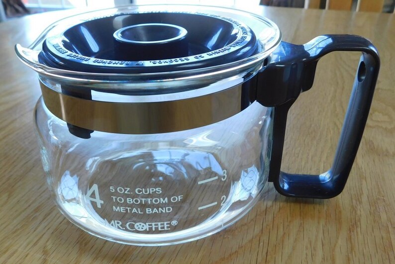 Vintage 90's MR COFFEE Decanter Pot 4 