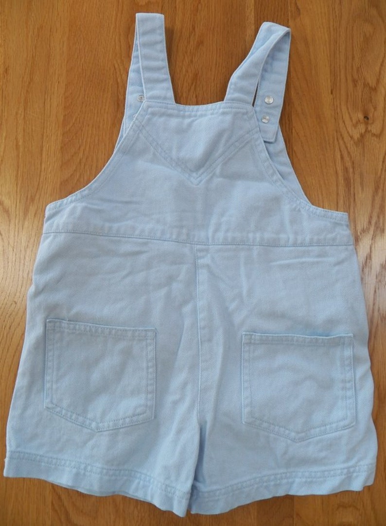 Vtg Girl/'s BLUES CLUES Jumper Shortalls Short Summer Overall Size 5 Embroidered