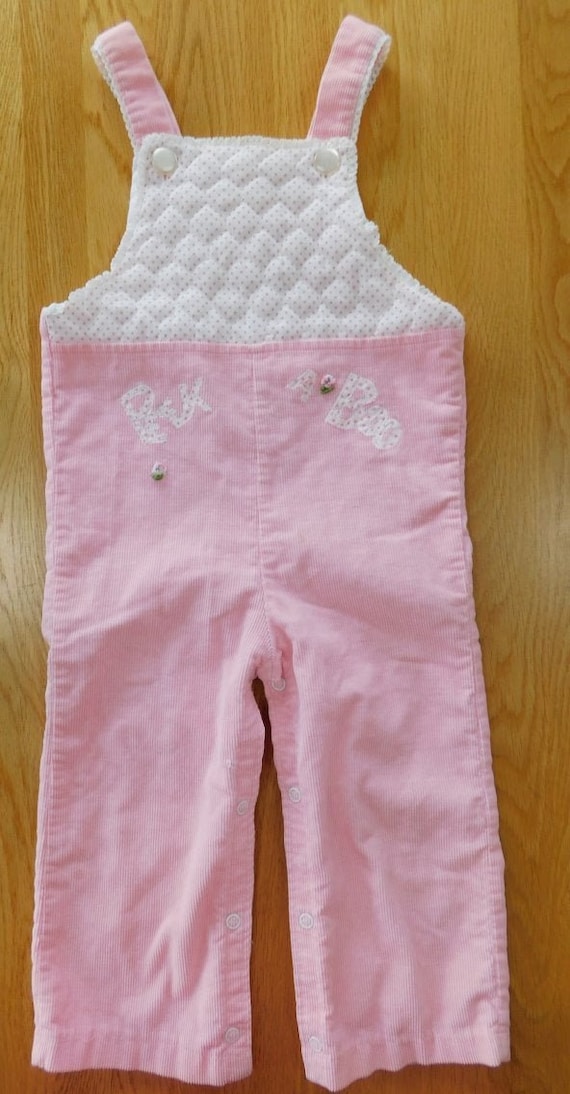 Vintage Girls LITTLE GOODIES/Good Lad Pink Corduro