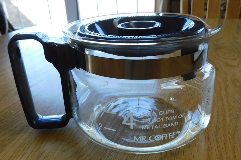 Vintage 90's MR COFFEE Decanter Pot 4 