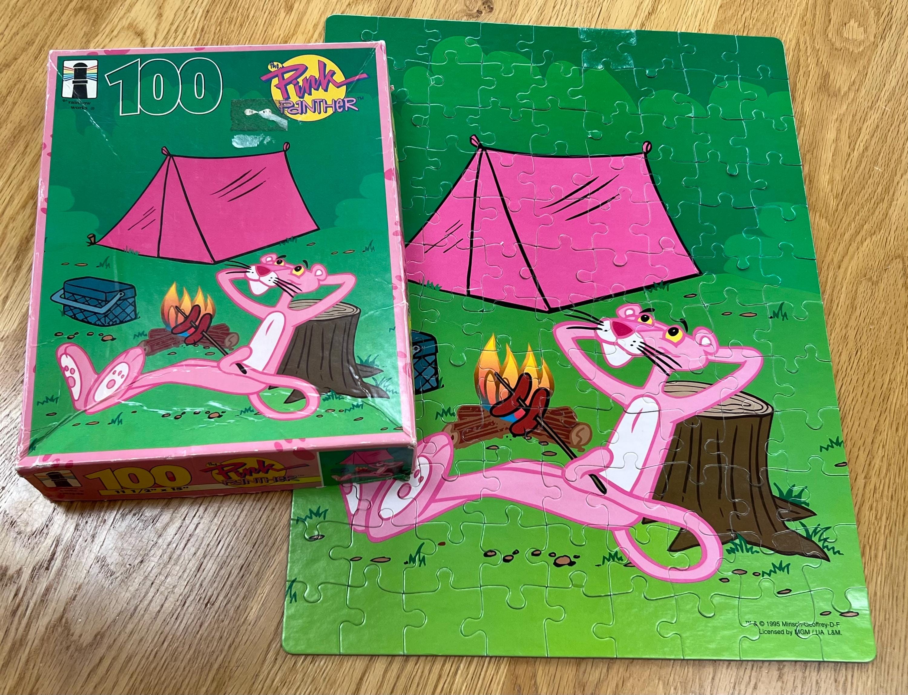 Pink Panther Puzzle - Etsy