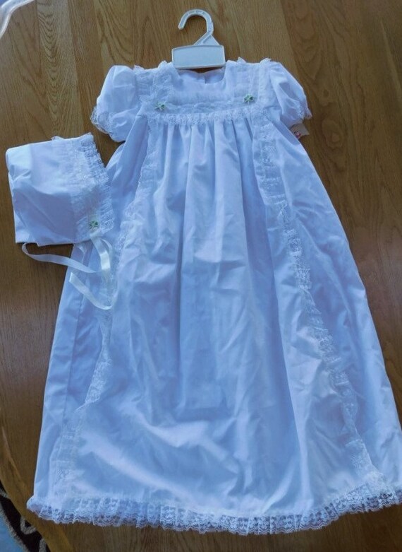 Vintage~NEW~"ALEXIS" Baby Girl BAPTISM Dress/Gown… - image 2