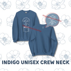 Sweatshirt RM Indigo Kim Namjoon BTS Unisex Crew Neck | KPOP Fan Merch