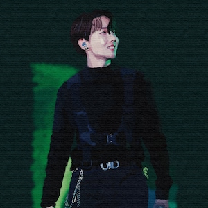 Wall Art J-Hope Hobi Hoseok Harness| Fan Art Merch Kpop Bangtan Digital Print
