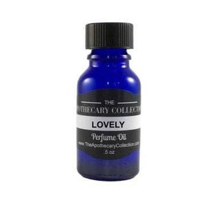 LOVELY PERFUME OIL by The Apothecary Collection with Cherry Blossom, Sandalwood, Lilies, Freesia