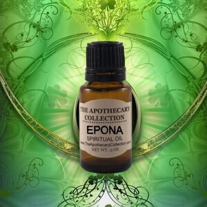EPONIA CELTIC GODDESS  of Prosperity, Healing, and Sustenance Conjure Oil for Magical Spellwork, Rootwork, Hoodoo, Wicca, Voodoo, Vodun