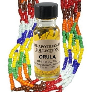ORULA  or ORUNMILA Conjure Oil (aceite) for Magical Spellwork, Rootwork, Hoodoo, Voodoo, Santeria, Wicca, and Palo