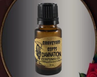 DAMNATION PERFUME Gothic Essential Oil Blend